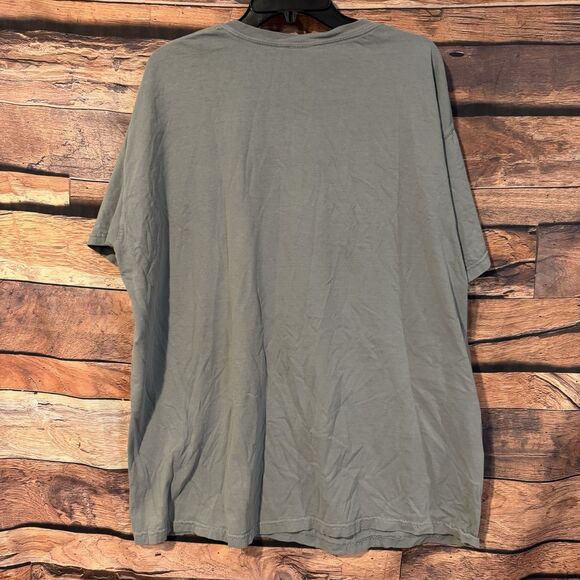 Texas Tech T-Shirt XL Gray Bird Dog Flag Red Raiders Short Sleeve Comfort Colors - Picture 5 of 8